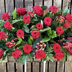 Rose Casket Spray