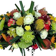 Tropical Casket Spray