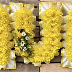 Mum in yellow and white
