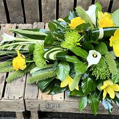Modern floral spray