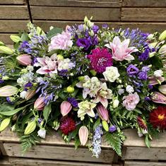 Vintage casket spray