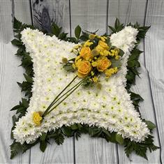 Cushion Yellow Roses