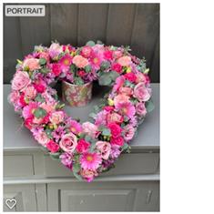 Loose all Pink Open Heart