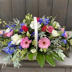 Vibrant Basket Arrangement