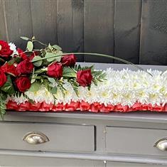 Red and white Cross