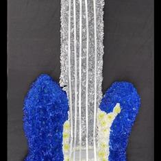 Electric Guitar in blue