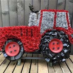 Tractor with cab 2D