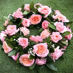 Garden Rose Wreath 