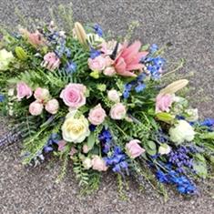 Woodland casket spray