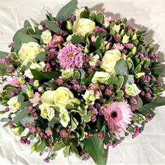 Posy pad pinks and cream