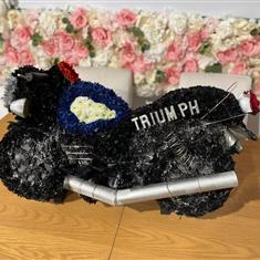 Motorbike Triumph 