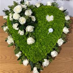 Heart in Green Based Golf Theme