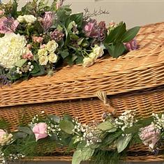 Dressed Casket Cottage Garden design