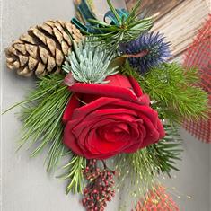 Button Hole Christmas theme