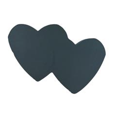 Double Heart 15 Inch Tall