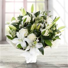 White Lilys and White Roses