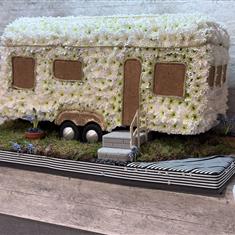 Caravan Floral Tribute Bespoke 3D Design
