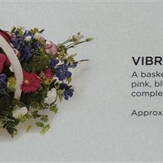 Vibrant basket