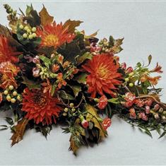 Seasonal teardrop spray autumn 