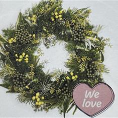 Foliage wreath 