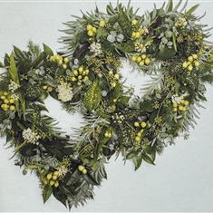 Double foliage heart 